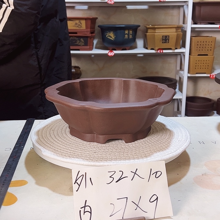 紫砂花盆紫砂花盆