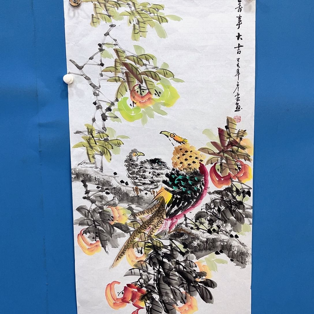 国画国画作品手绘国画
