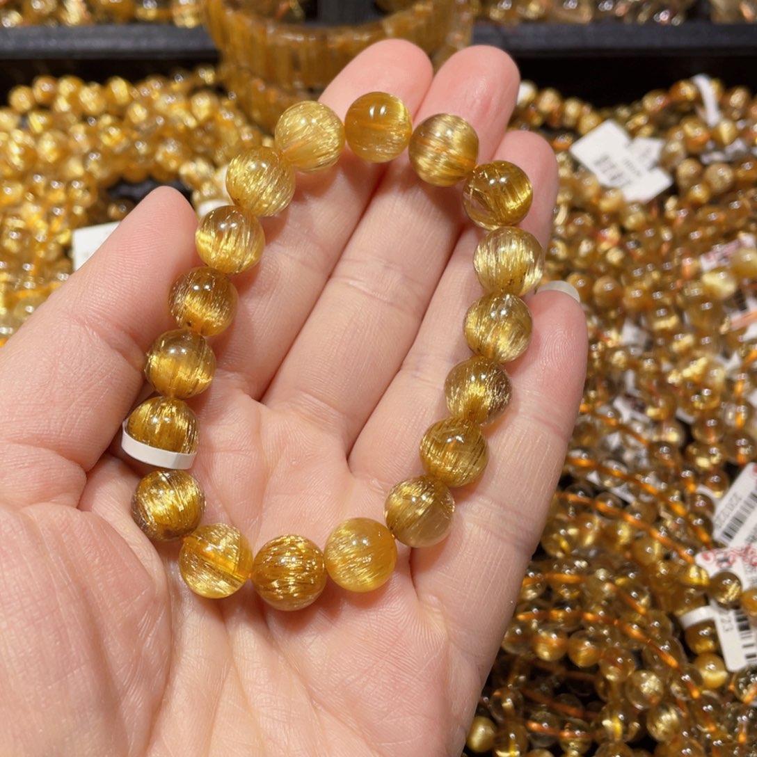 水晶手链未镶嵌天然水晶手链