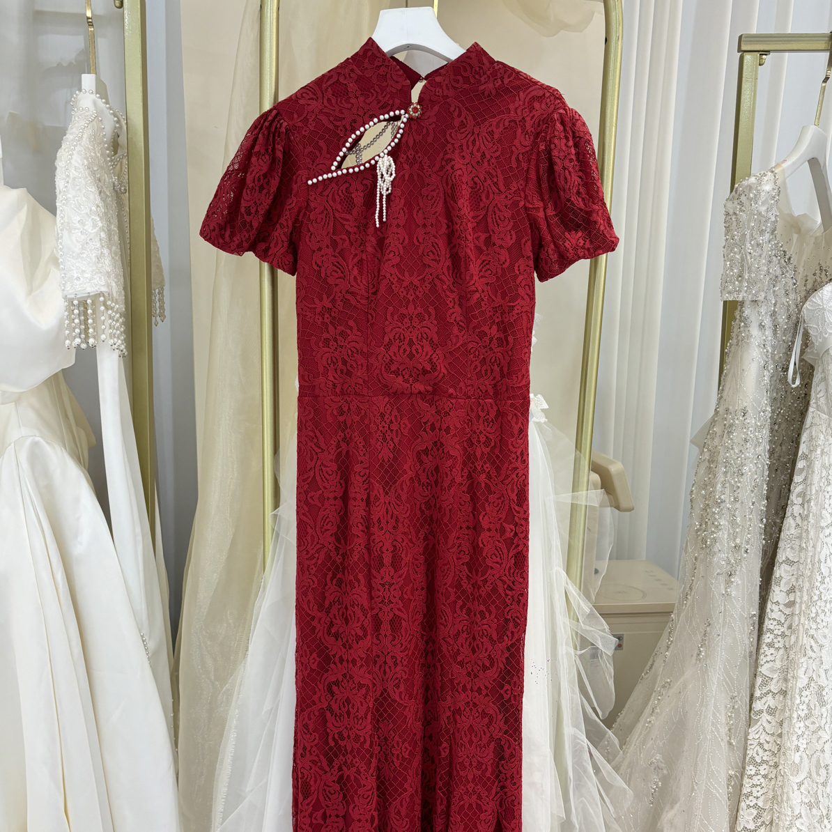 实体店样衣敬酒服礼服99档