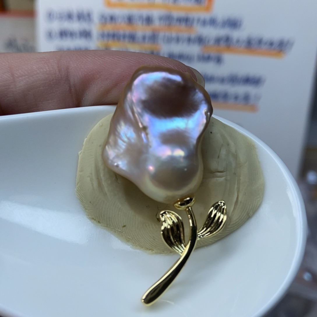 淡水珍珠吊坠(不含链)合金特价174