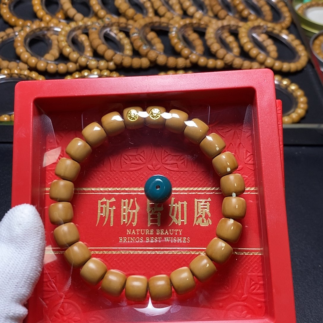 猴头核桃手串18k手工问道老邢 10左右 全品 39号