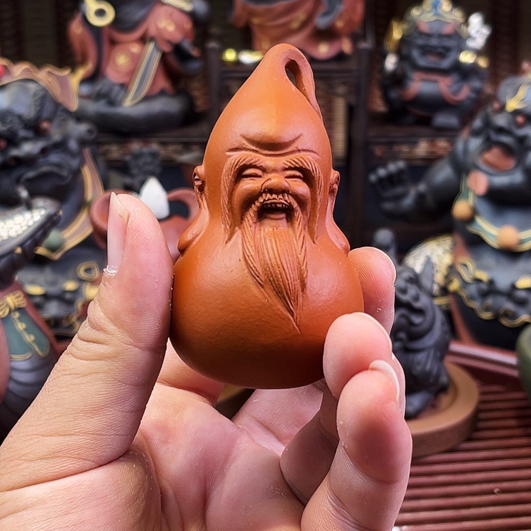 茶杯紫砂高端紫砂雕塑茶宠微瑕