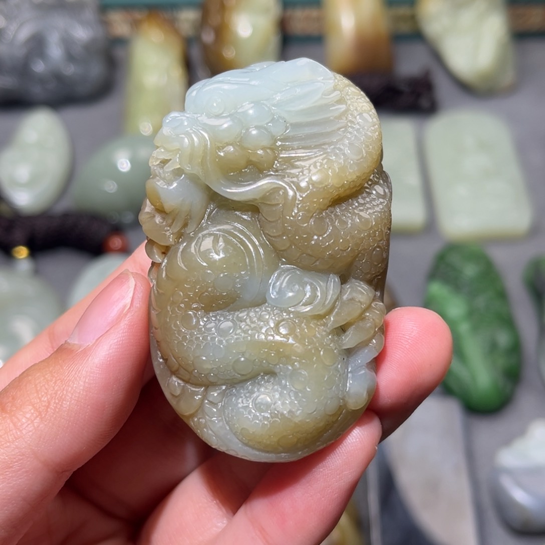 和田玉挂件未镶嵌