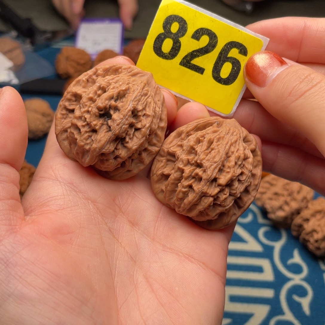 文玩核桃吊坠39全品虎头826号