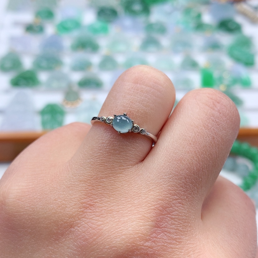 【闪购商品】翡翠吊坠(不含链)银S925镶嵌