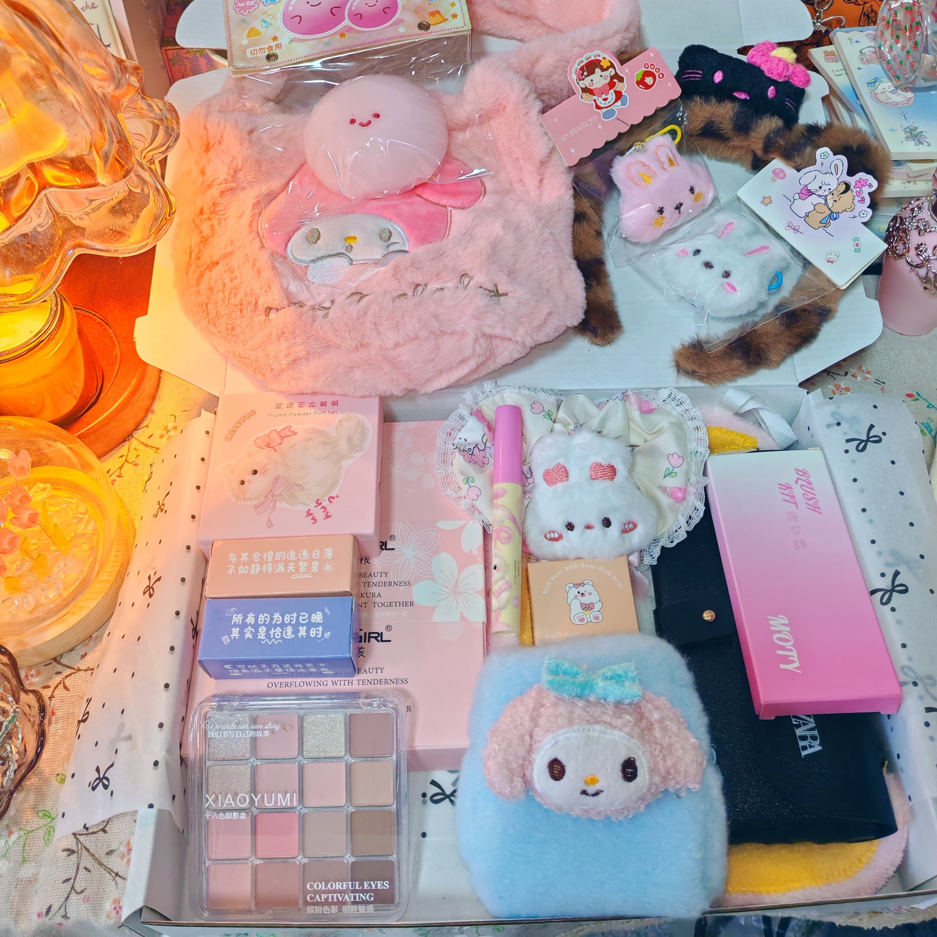 【生活用品】玉桂狗造型女生保暖暖手宝护手霜