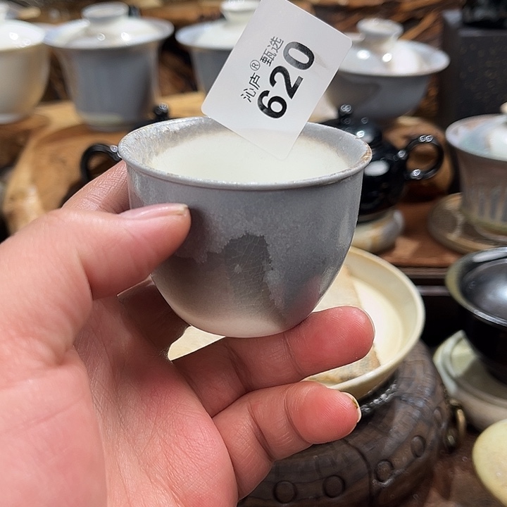 沁庐柴窑古法柴烧全手工茶具
