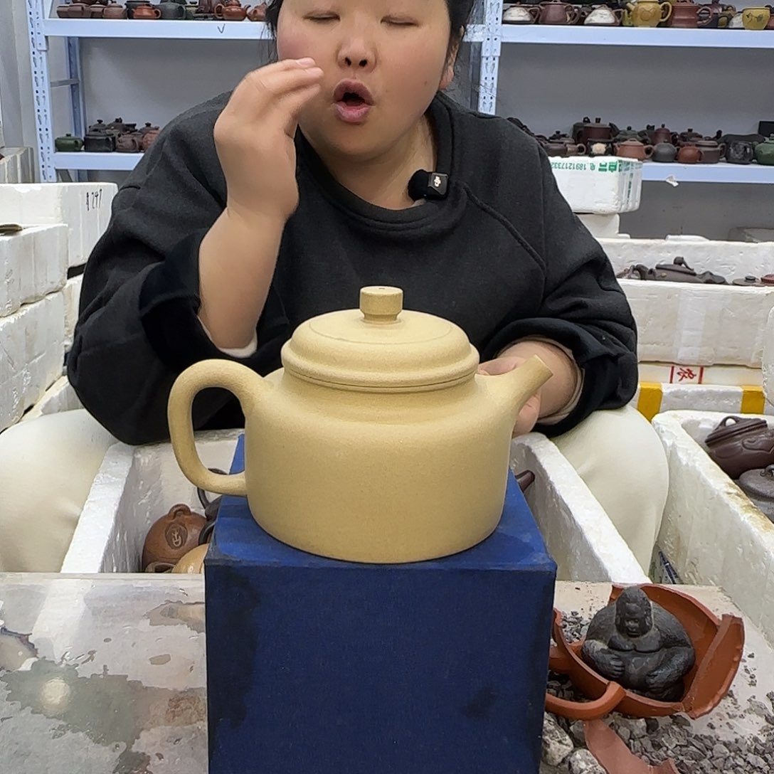 茶壶紫砂宜兴紫砂壶瑕疵处理