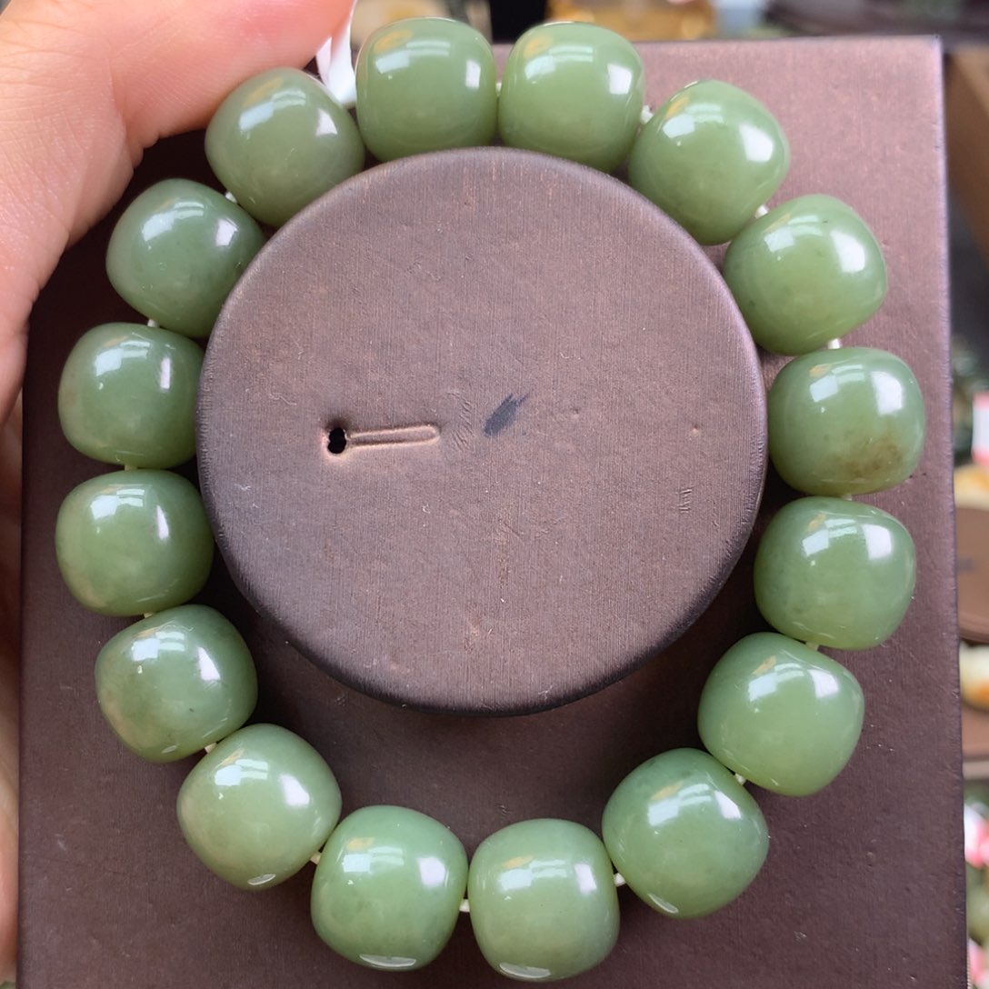 和田玉手链未镶嵌