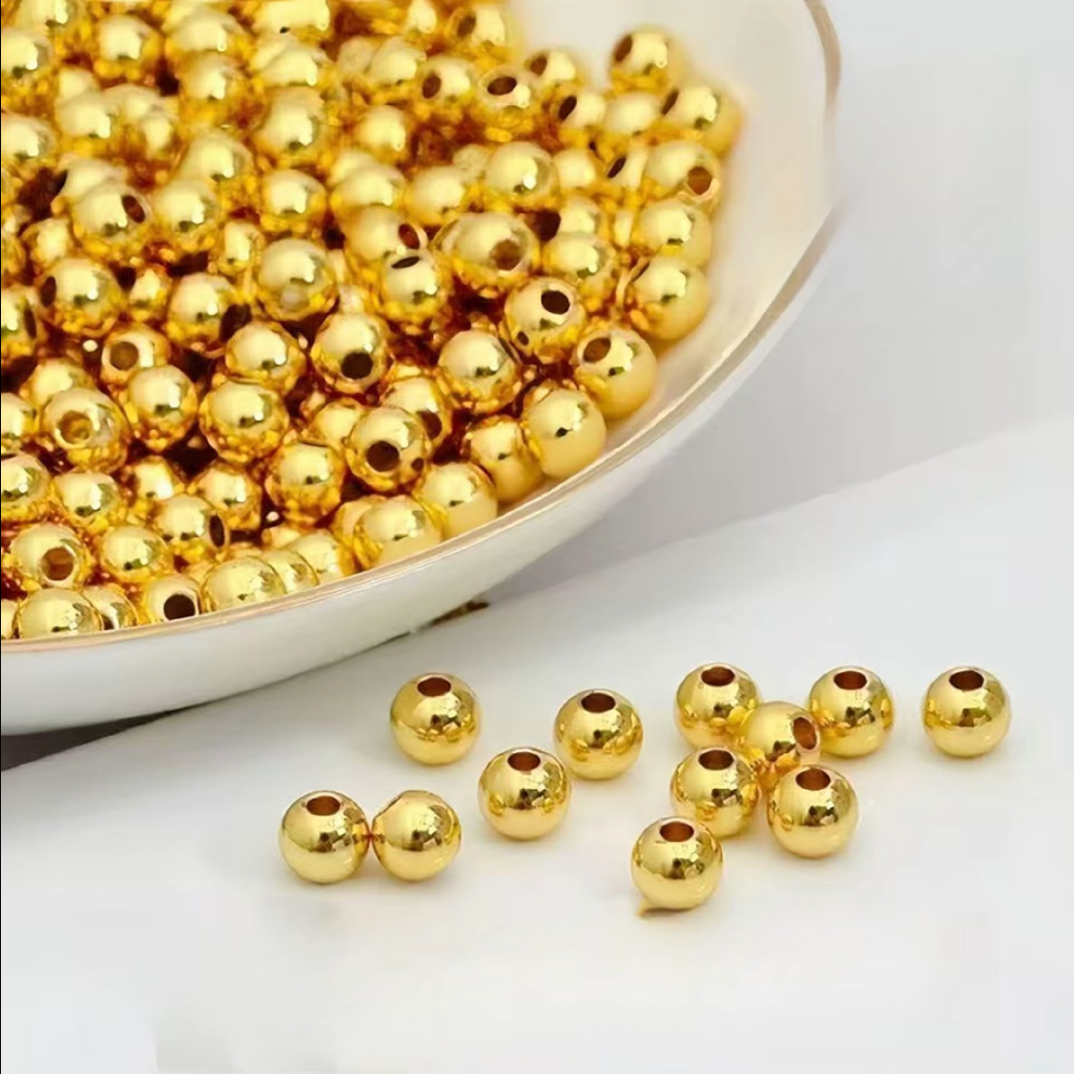 卡6mm转运光面珠DIY可串手链项链送人送礼物时尚百搭