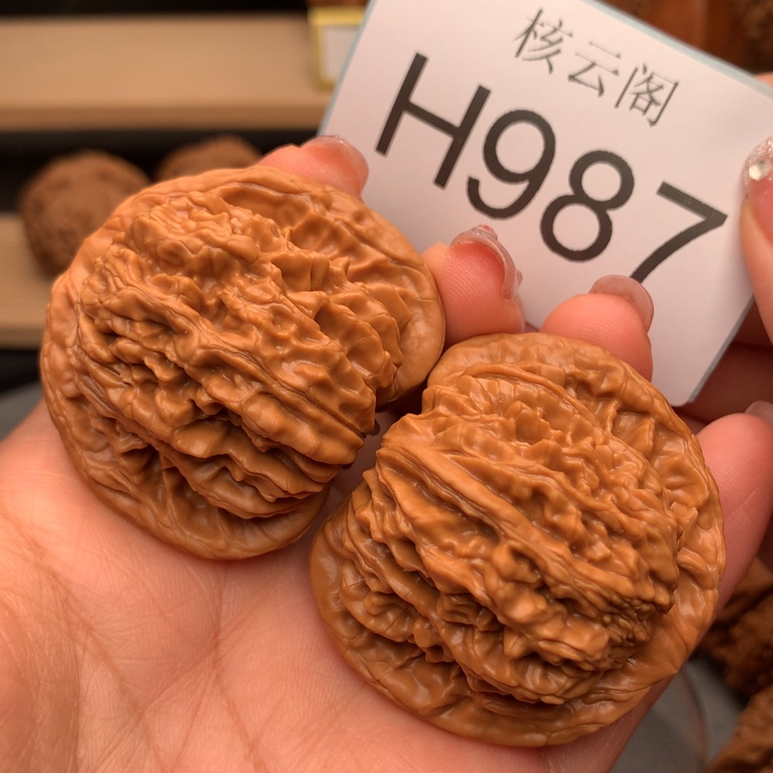 文玩核桃把件45.8全品平谷楼