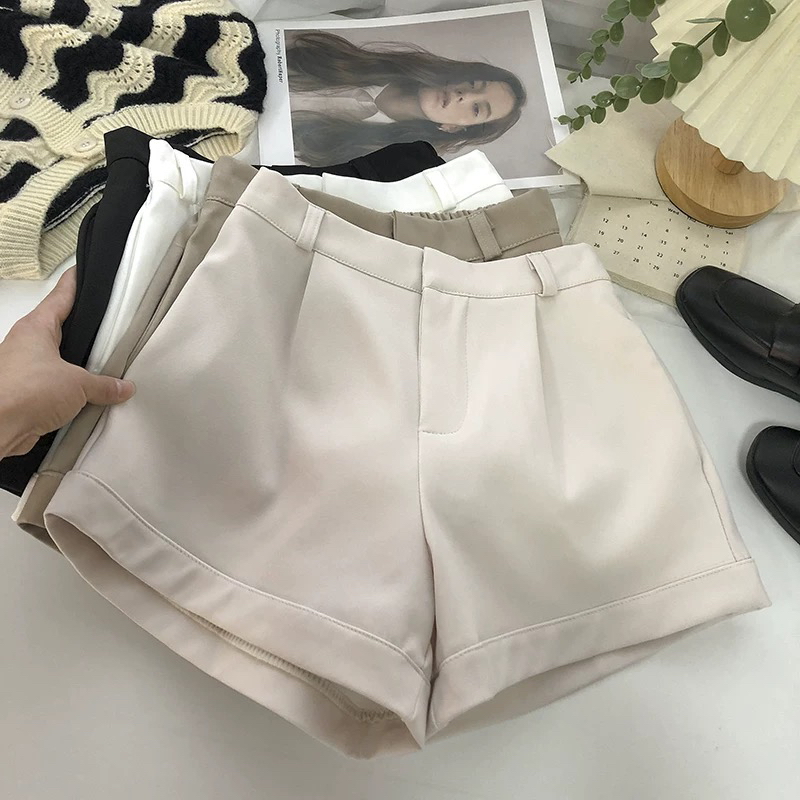 2577非主图白西服短裤
