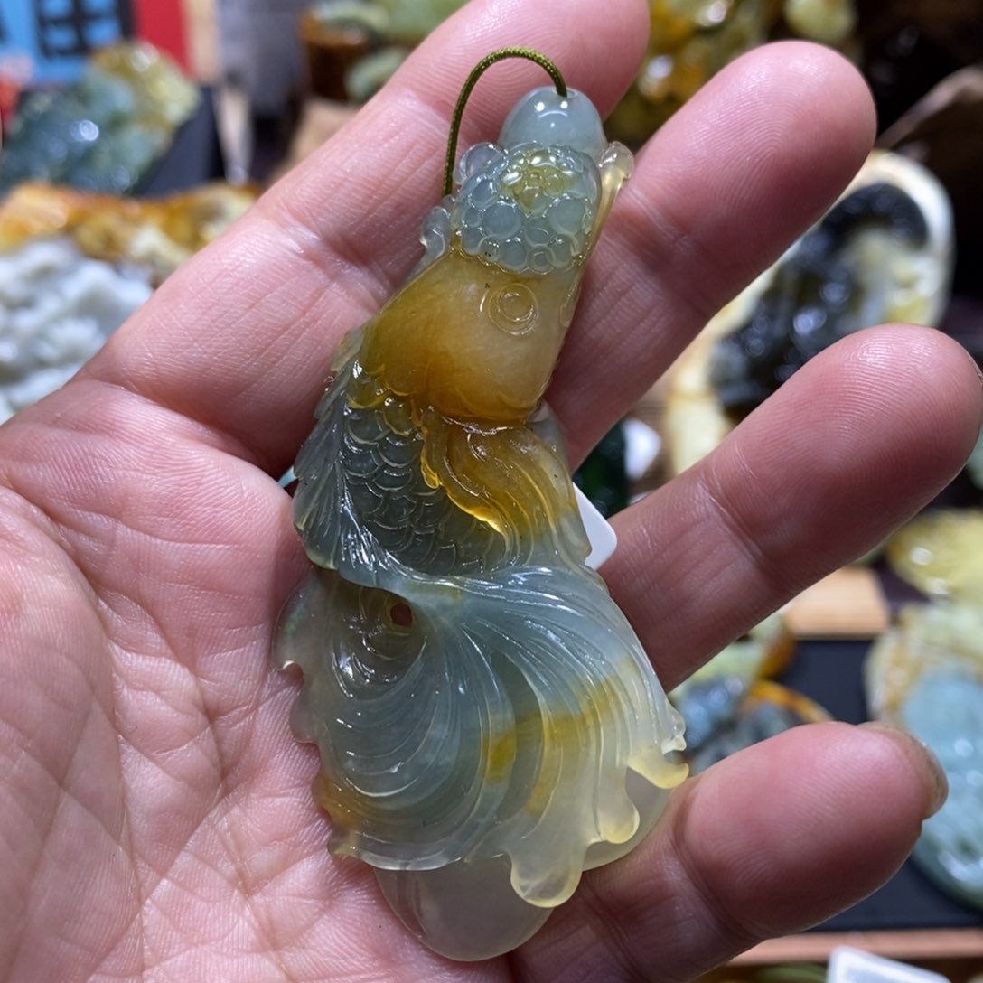 蛇纹石玉颈饰未镶嵌無*