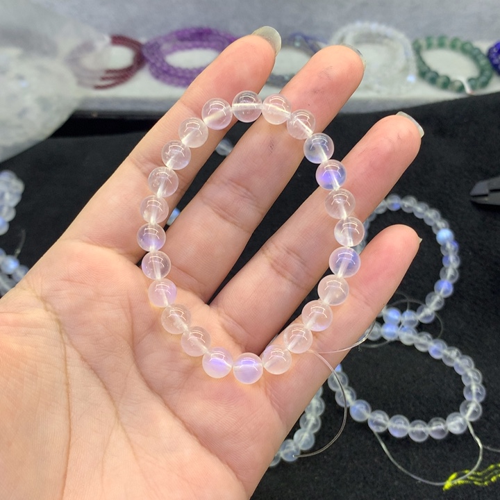 长石手串未镶嵌手串