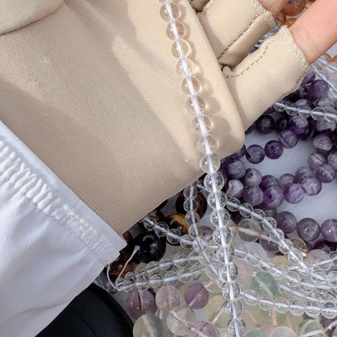 水晶戒指未镶嵌手串