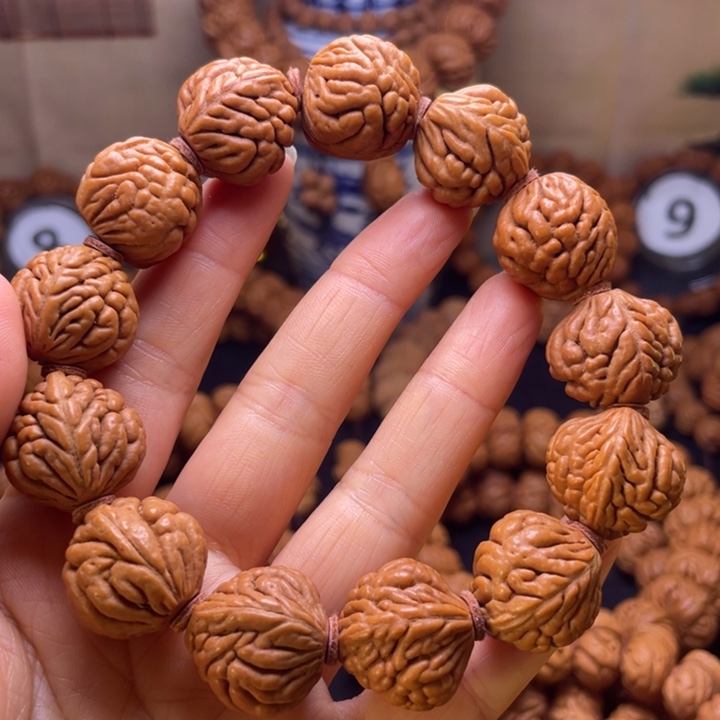 六****桃核吊坠秦岭桃核手串