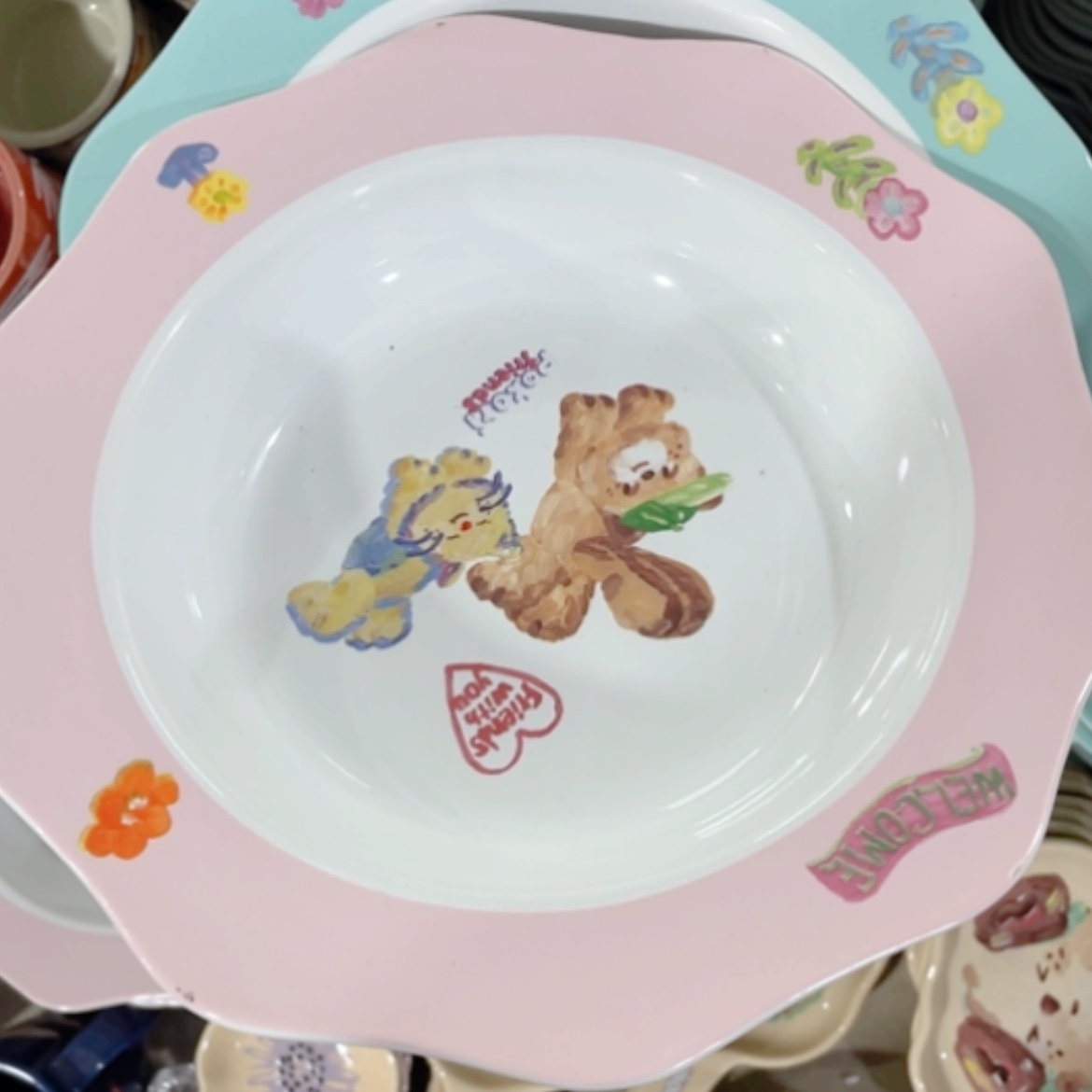 【闪购商品】陶瓷盘碗杯碟瑕疵完美主义者勿拍2……………………