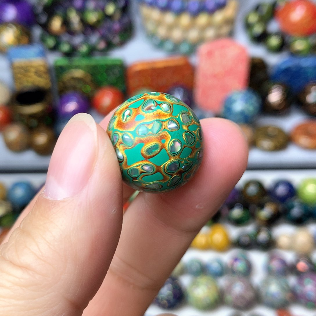 保真非遗大漆工艺螺钿2.0单珠特惠