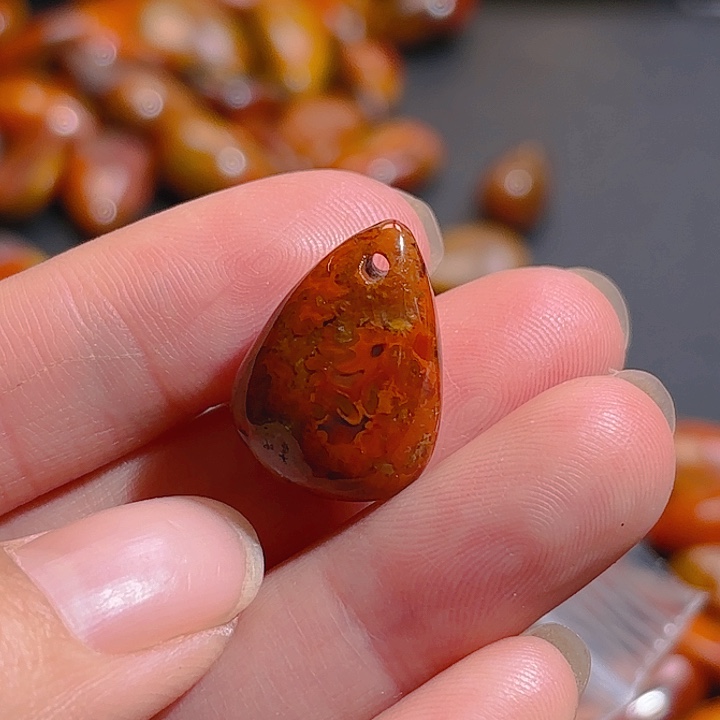 玛瑙/玉髓吊坠(不含链)未镶嵌