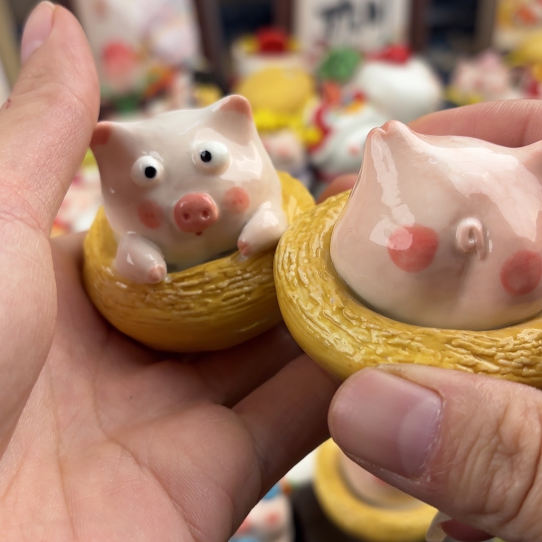 比***绵琉璃手工艺品手工陶瓷默认微瑕322