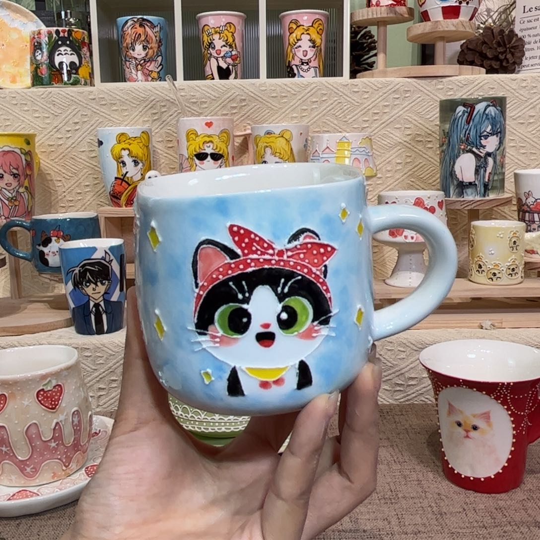 杯子景德镇陶瓷马克杯