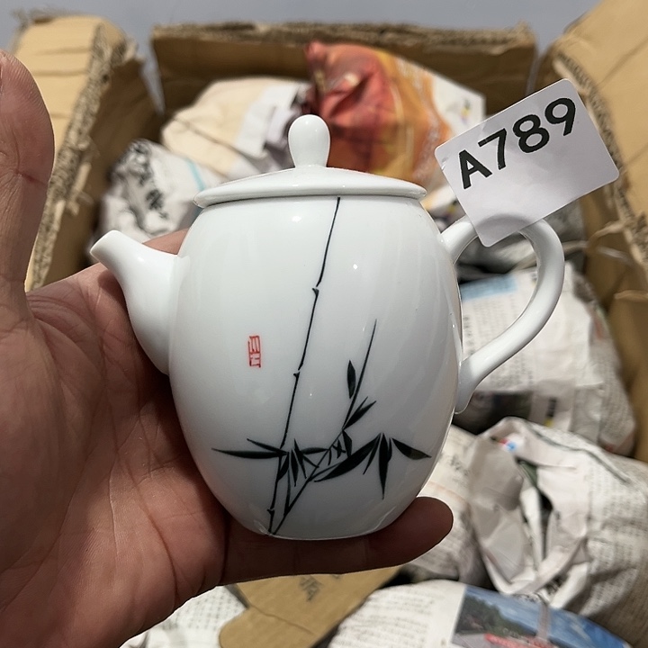 茶具默认微瑕瓷器、茶具、壶、摆件，介意勿拍 