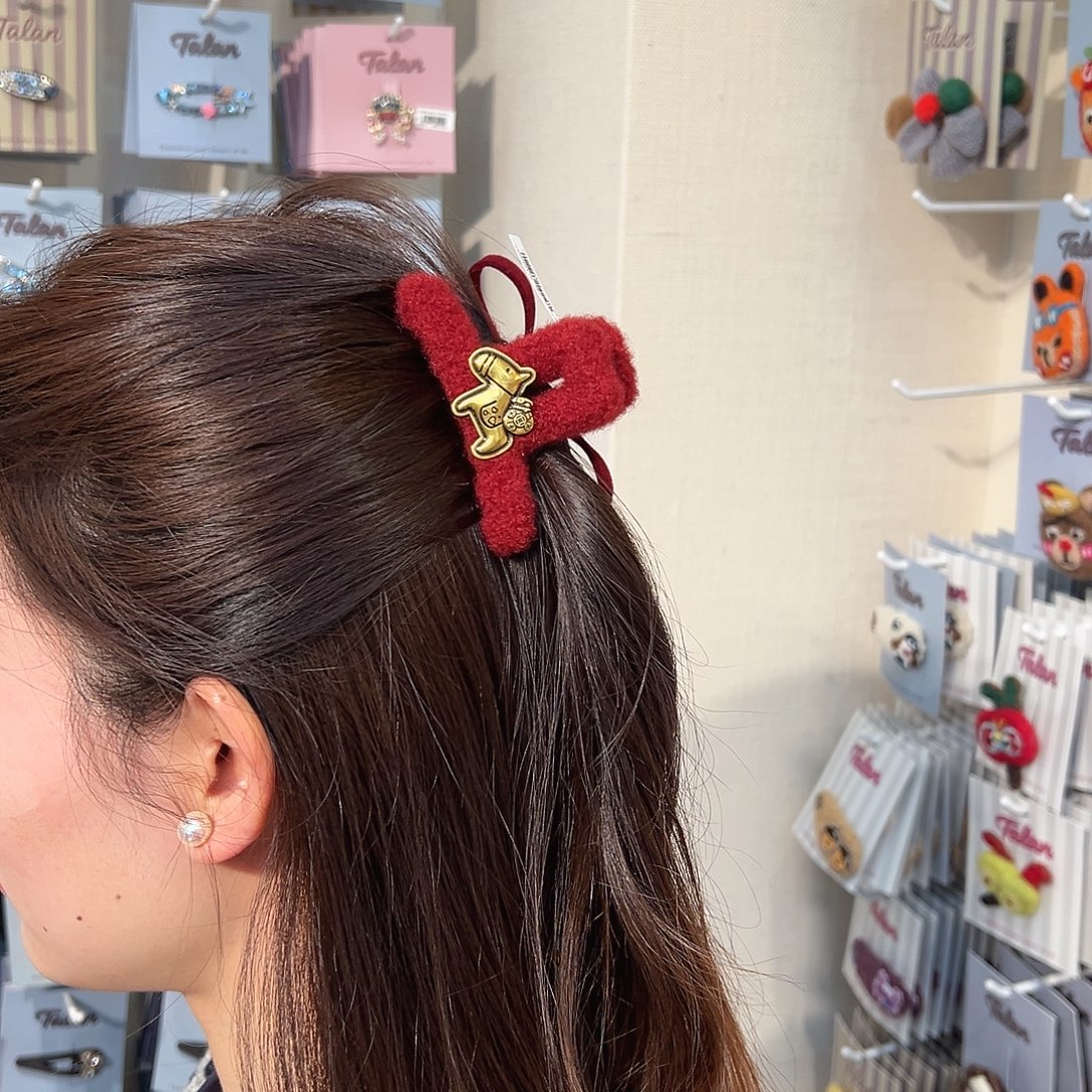 布艺铁合金小抓夹