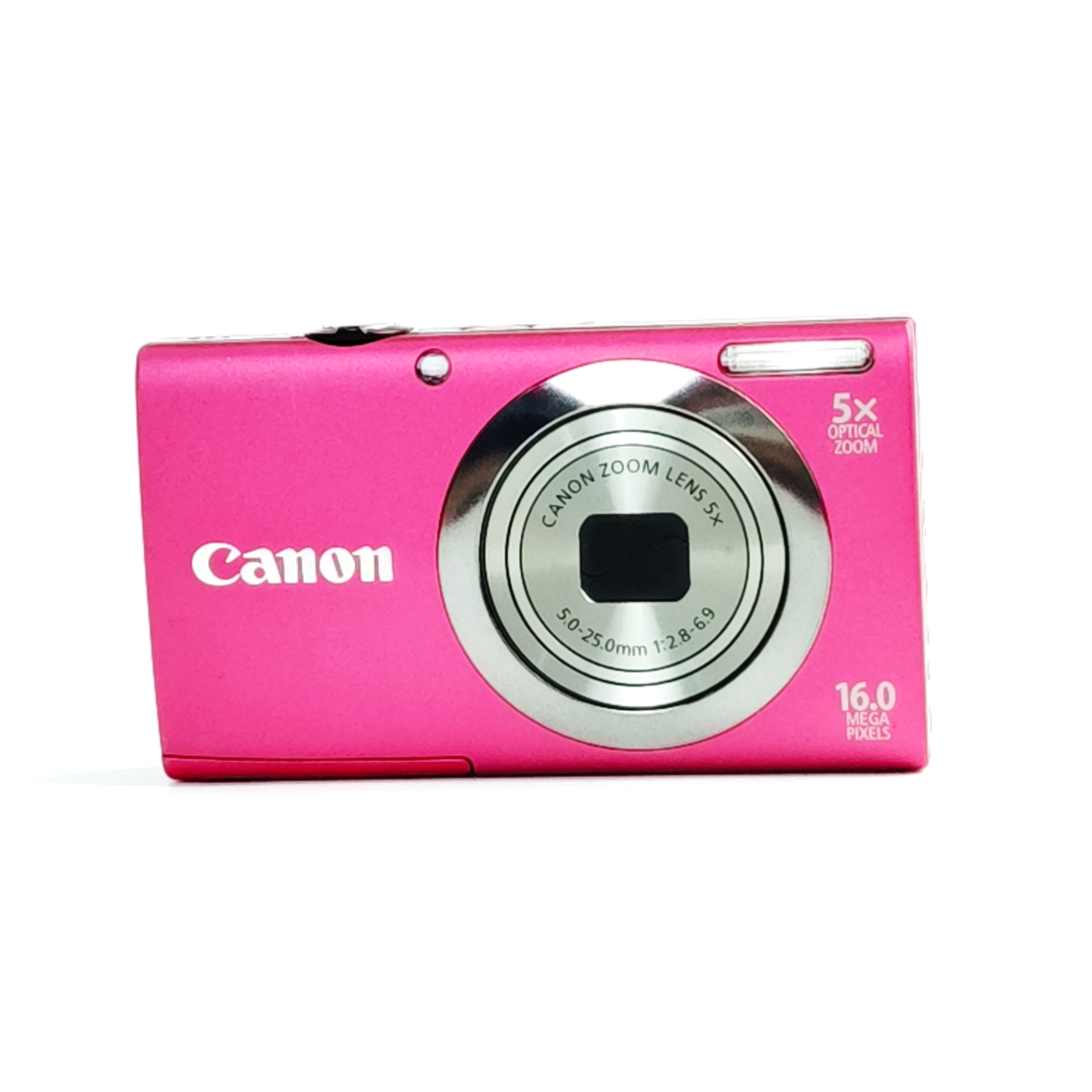 95新 Canon/佳能 a2300粉色1610万像素5倍变焦ccd数码相机