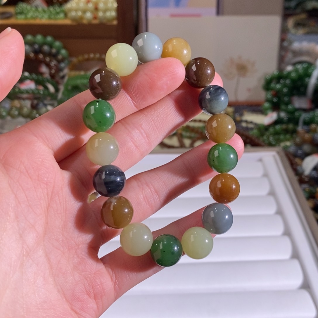 和田玉手链未镶嵌