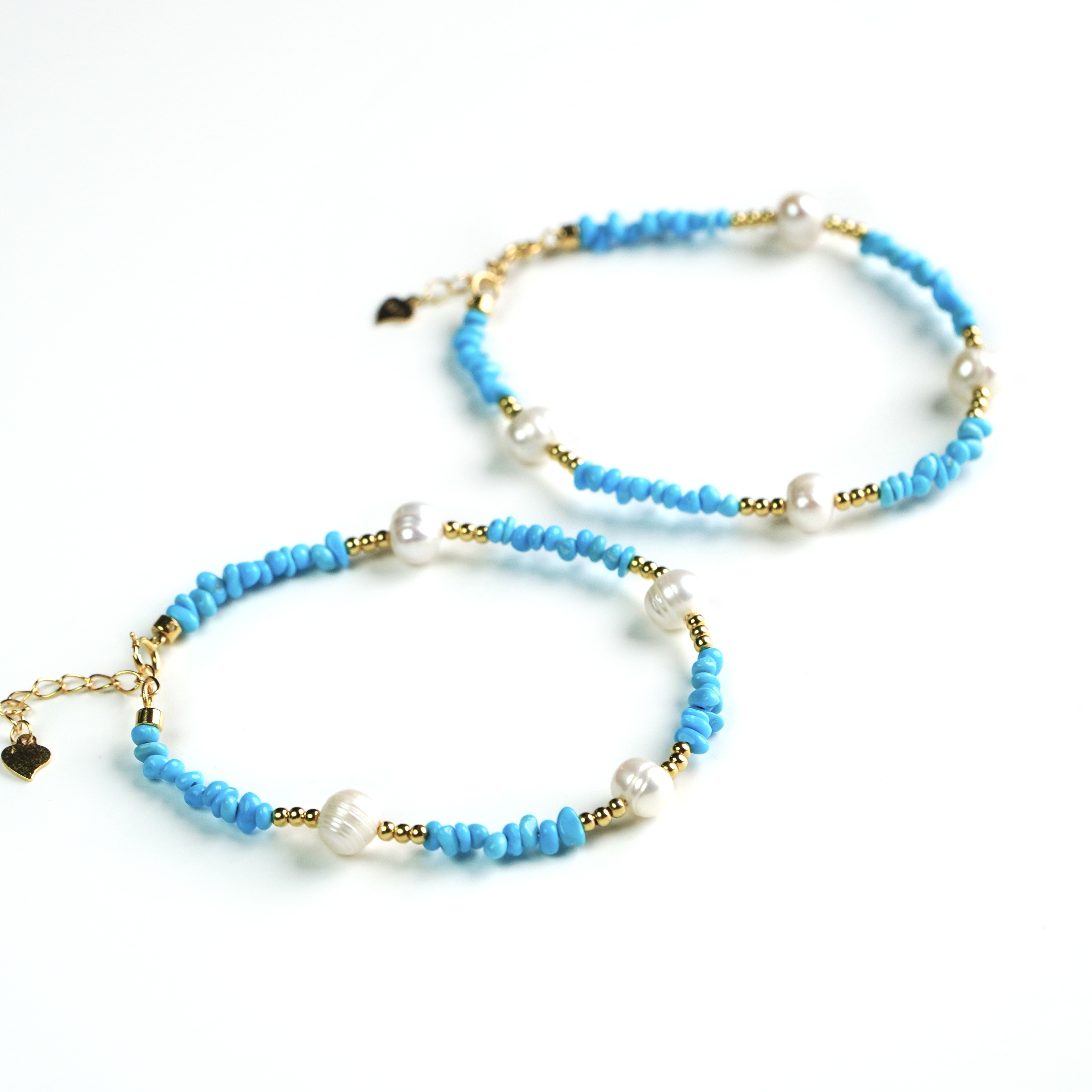 V姐|心选|原矿绿松高瓷色绿松随行手串 多样性发其一 XR7138