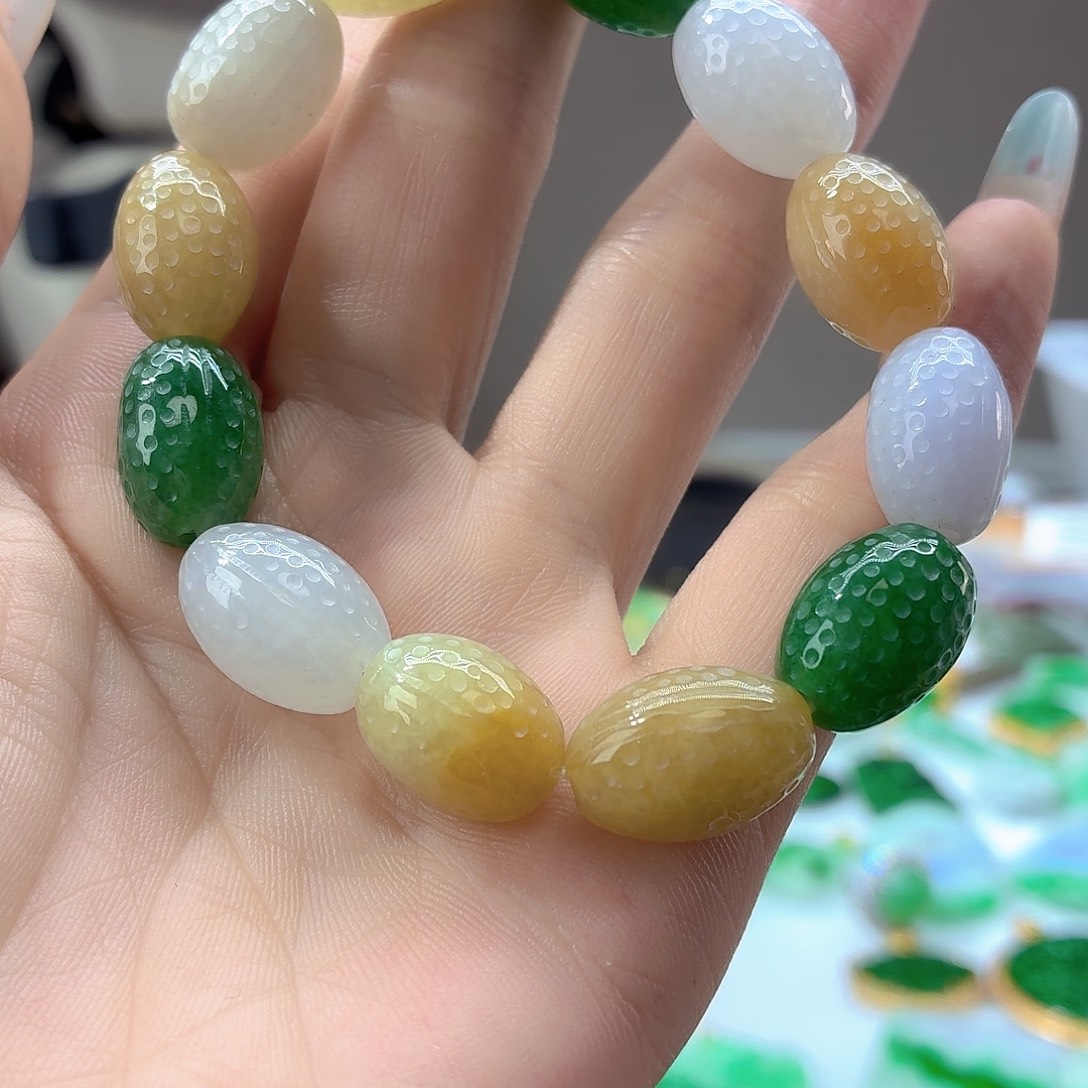 未镶嵌手链翡翠翡翠