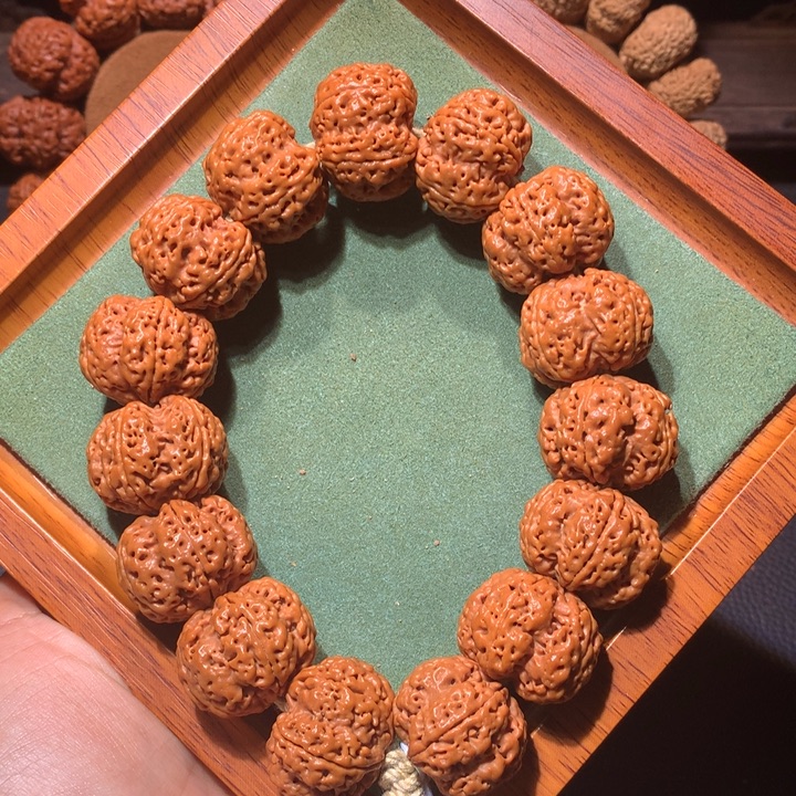 手串金刚菩提24+麒麟梅花