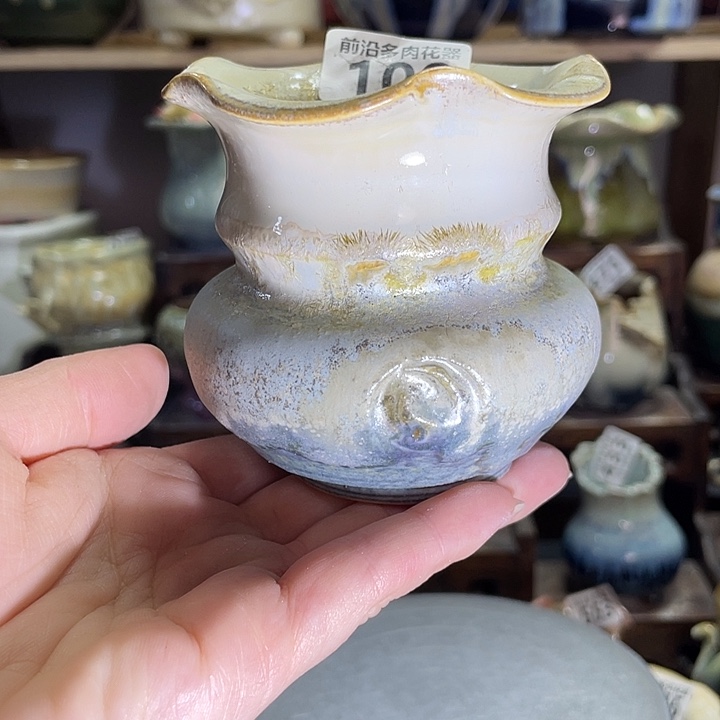 狼盆口径5高度7厘米