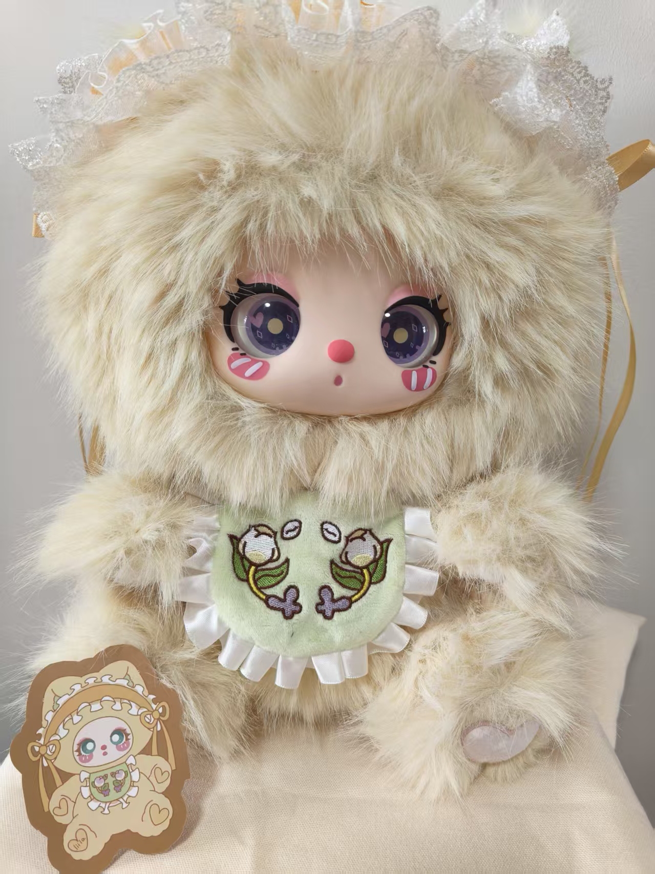 毛绒娃娃公仔玩偶，适合作为女朋友礼物毛绒玩具可爱漂亮毛绒玩偶