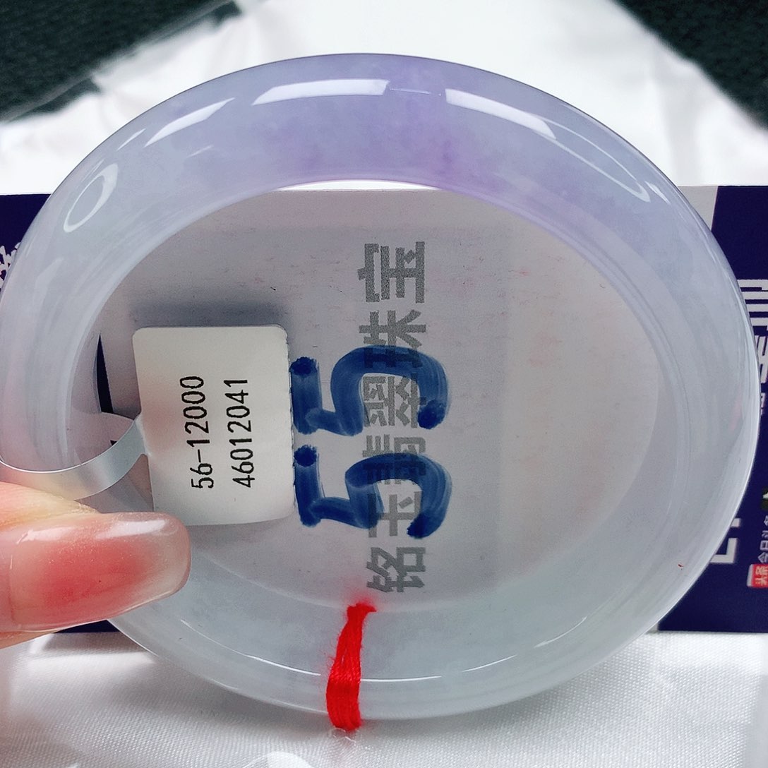 翡翠手镯未镶嵌缅甸天然a货翡翠56