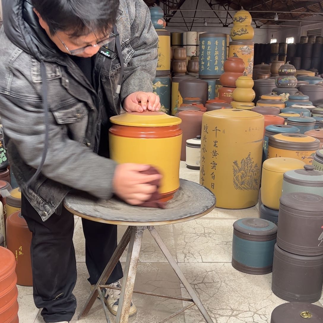 紫砂茶叶罐茶叶罐