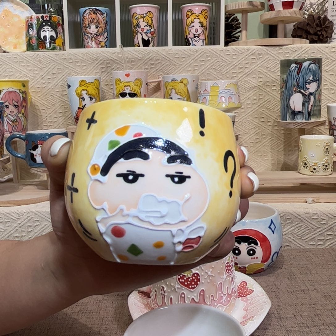 杯子景德镇陶瓷马克杯