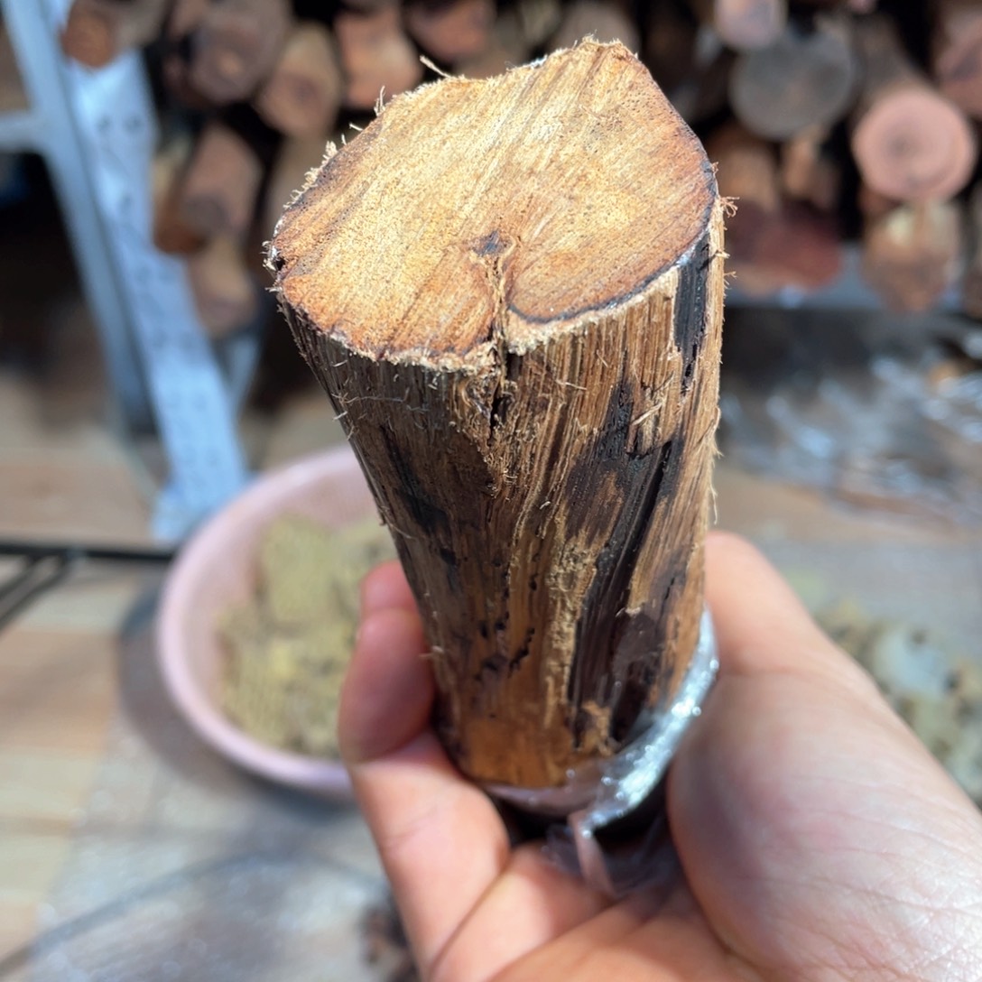 藤类浮*降真香白油金丝蜜结810克