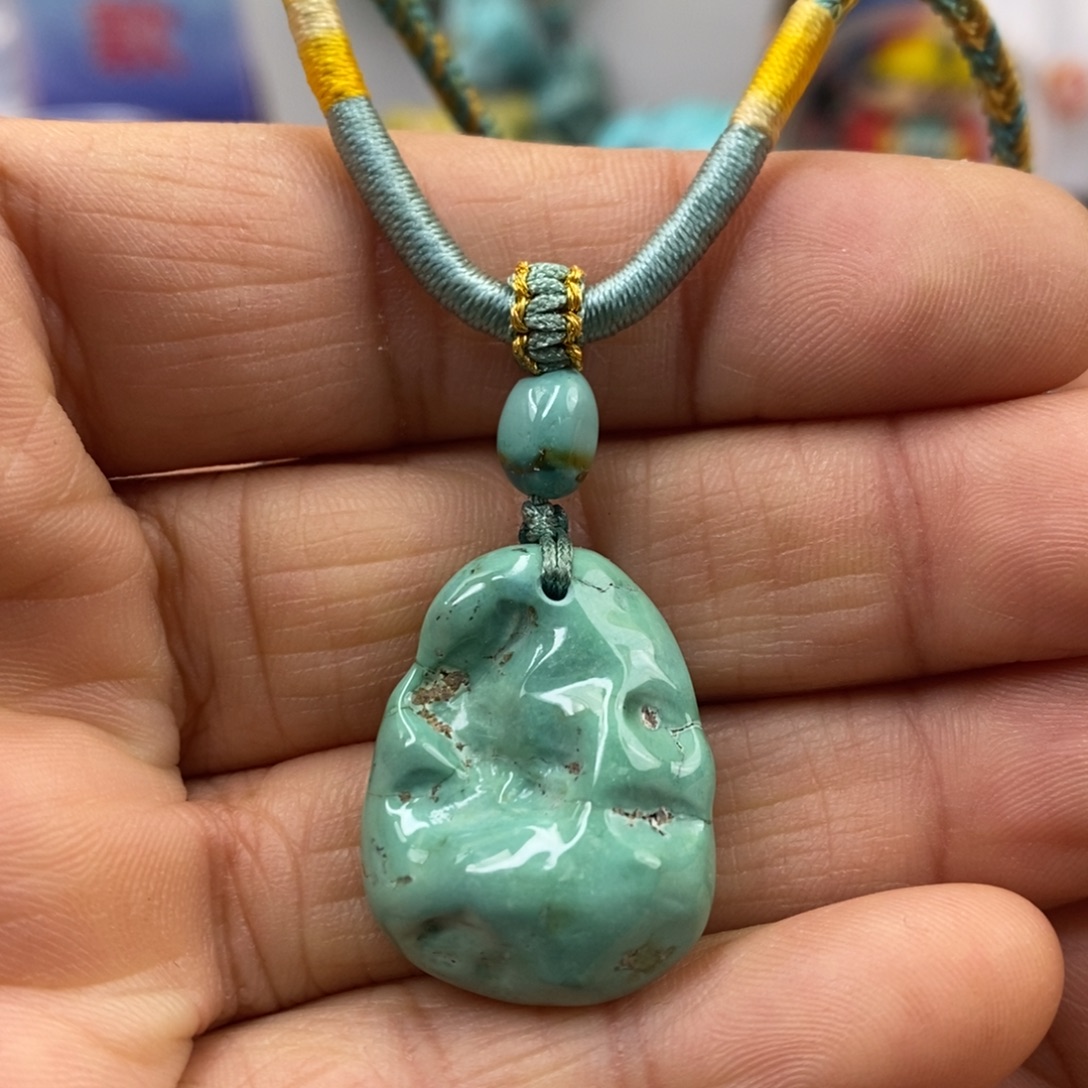 绿松石未镶嵌珠宝半成品