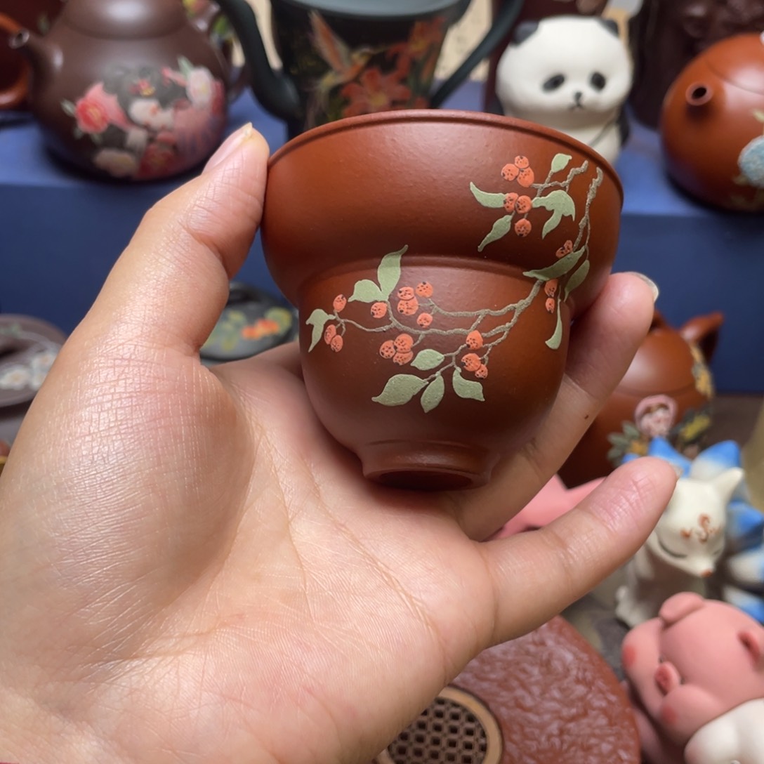 茶杯紫砂紫砂主人杯80cc