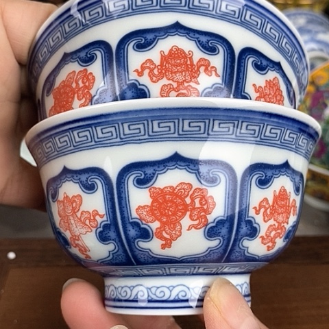 景德镇陶瓷藏式茶碗