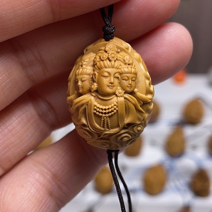 橄榄核吊坠橄榄核