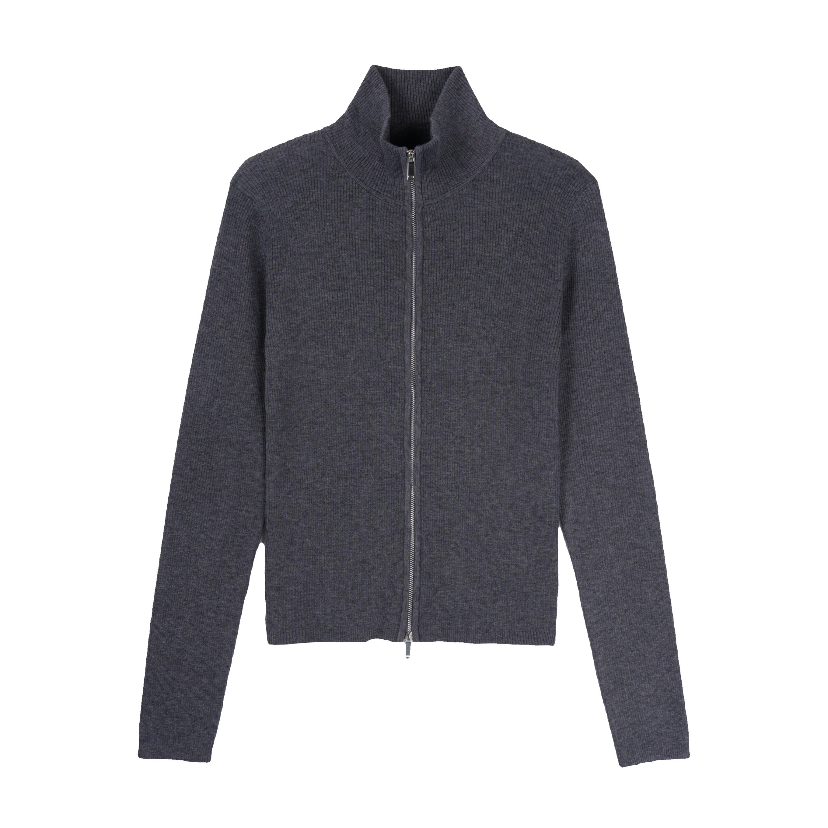 【川白】25秋冬新款双拉链INS风针织衫时尚百搭显瘦针织衫