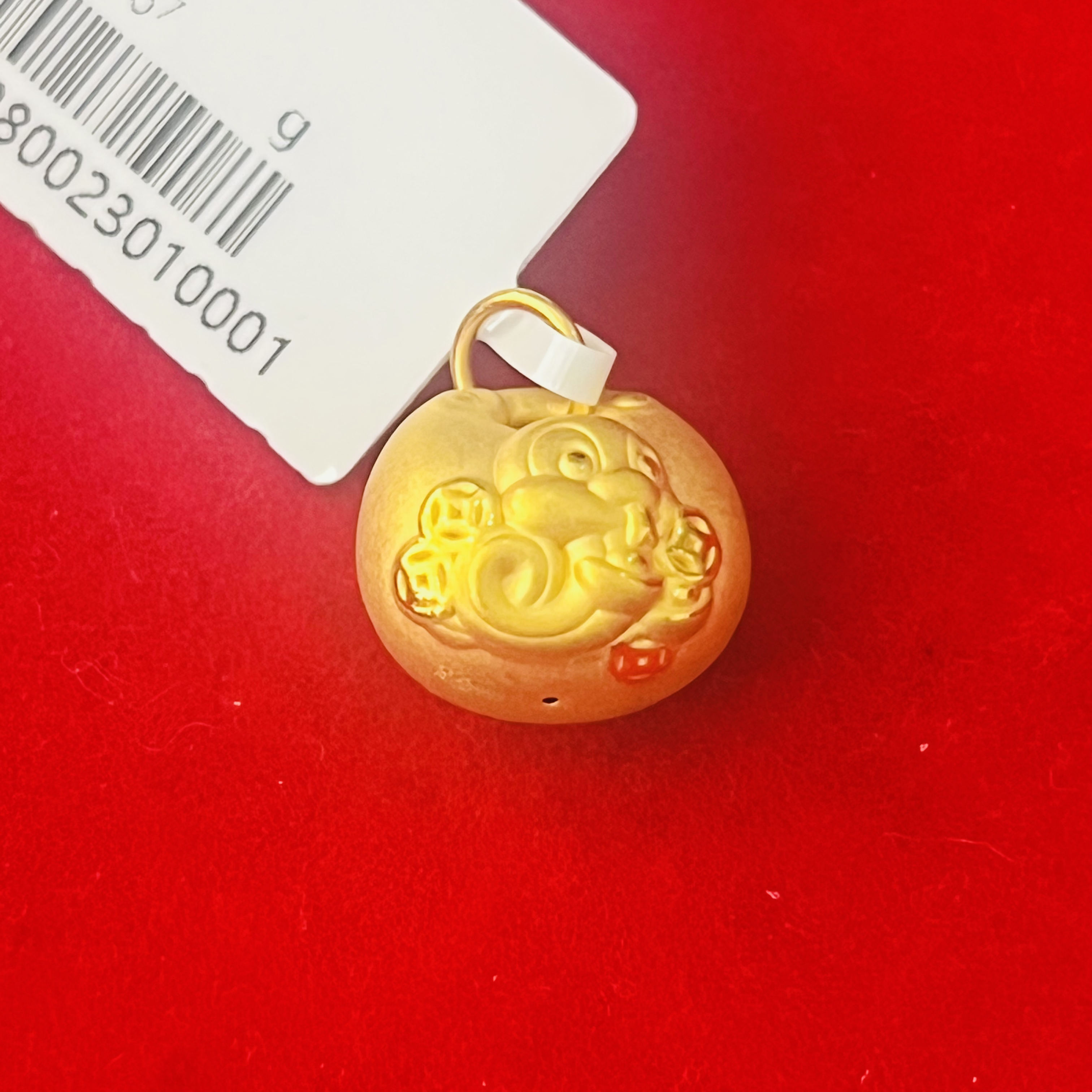 【夕夕专享】足金999 蛇胖福 GP 1.67