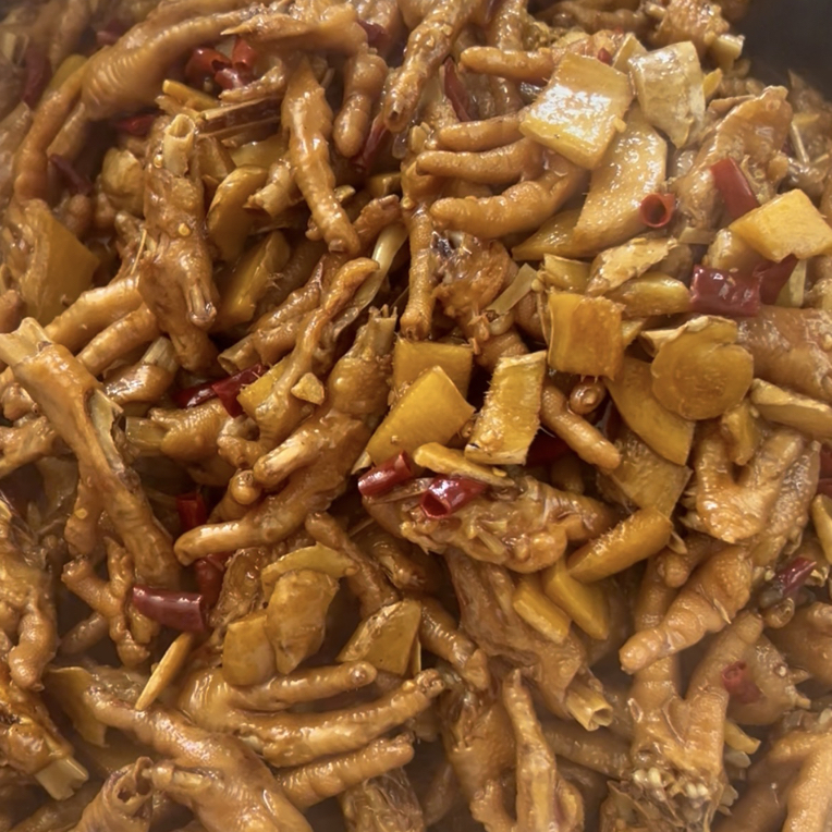 刘老三姜辣鸡爪开袋即食