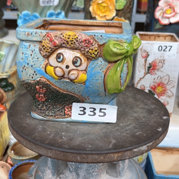 紫砂花盆粗陶材质多肉陶瓷花盆