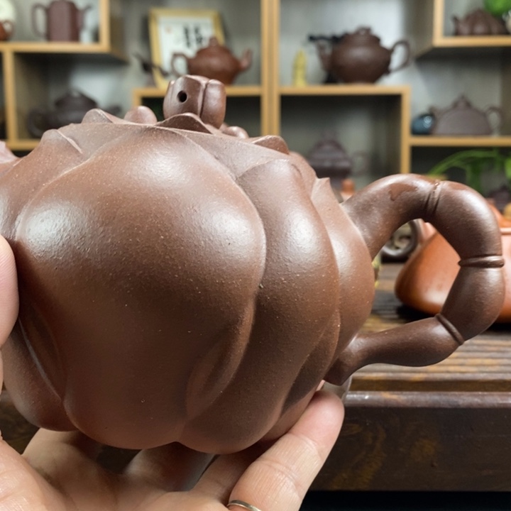 紫砂茶壶我***山原矿紫砂壶