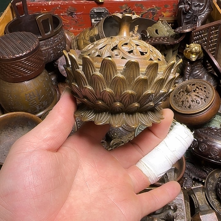 铜材质文玩摆件装饰