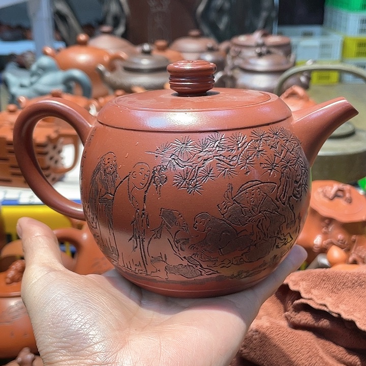 紫砂茶壶500cc宜兴紫砂壶